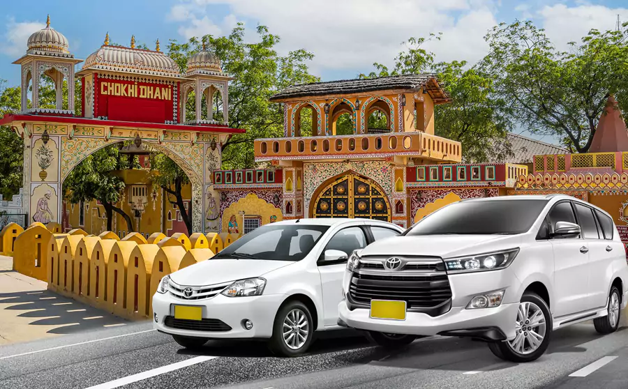 Jaipur To Chokhi Dhani Taxi