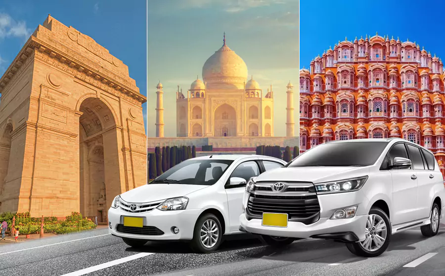 Golden Triangle Taxi Tour Jaipur Agra Delhi