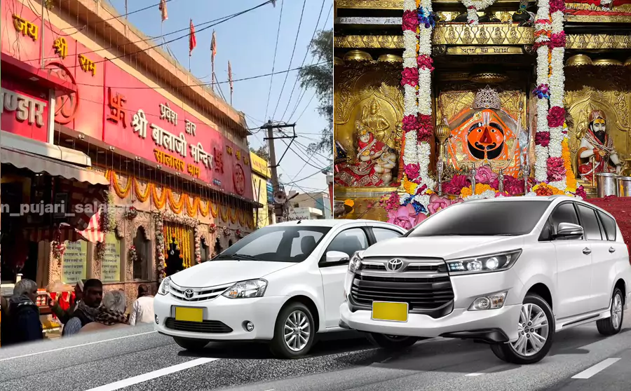 Jaipur To Salasar Balaji Taxi